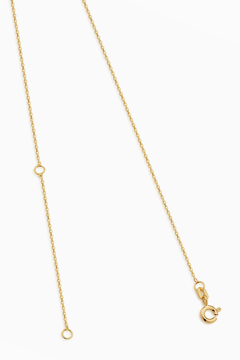 14K Gold Lovely Pendant Necklace, Alternate, color, Yellow Gold