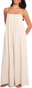 Petal & Pup Abegail Flowy Wide Leg Jumpsuit