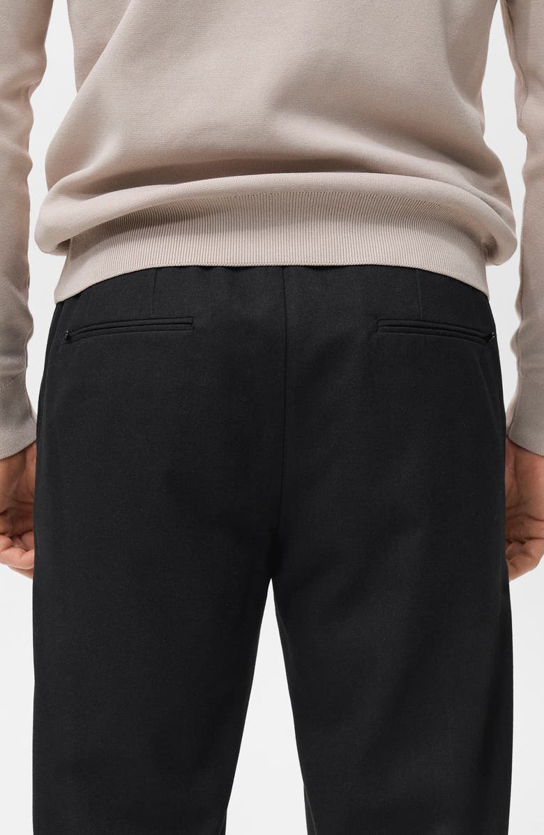 MANGO Slim Fit Thermolite<sup>®</sup> Pants, Alternate, color, Navy