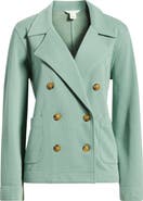 Caslon® Double Breasted Knit Blazer