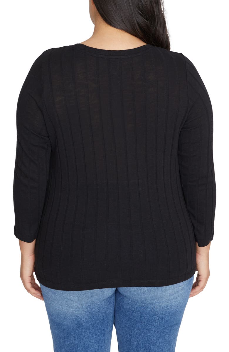 Sanctuary Ruby Ribbed Knit Top, Alternate, color,