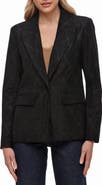Bagatelle Faux Suede Blazer