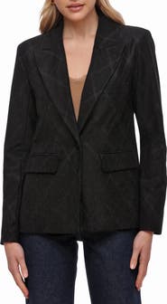 Bagatelle Faux Suede Blazer