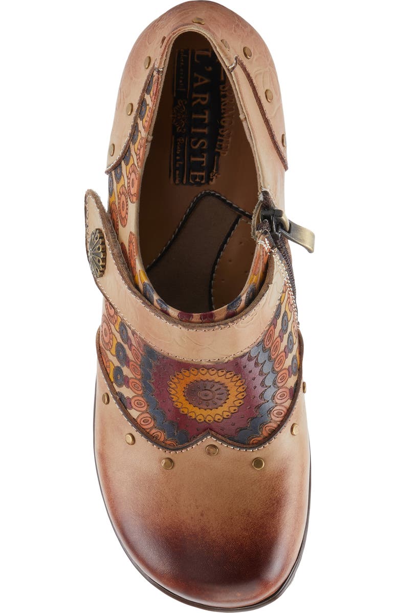 L'Artiste by Spring Step Shaded Clog, Alternate, color, Beige Multi