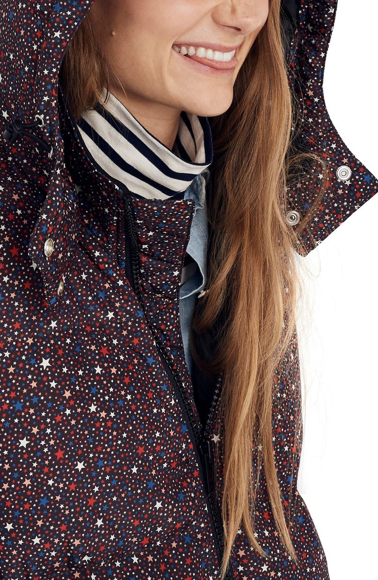 Madewell Starry Night Quilted Puffer Parka, Alternate, color, 