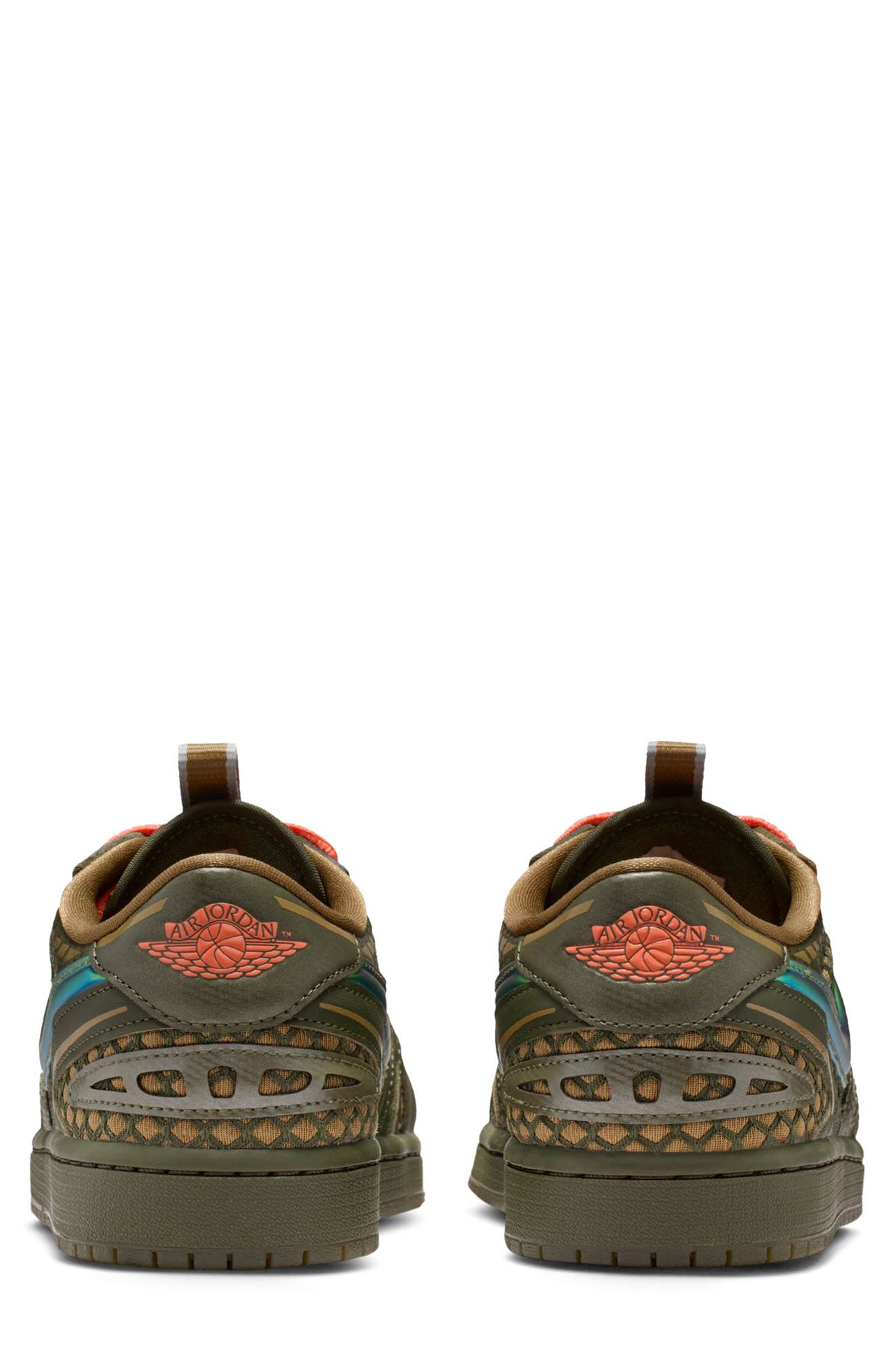 Jordan Air Jordan 1 Low Method of Make Sneaker, Alternate, color, Brown Kelp/ Cargo Khaki/ Mango