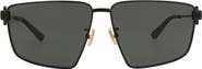 Bottega Veneta 61mm Square Sunglasses