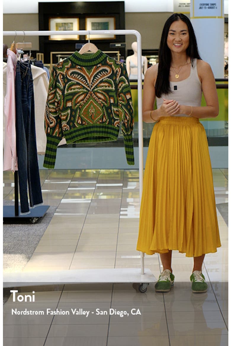 Pineapple Ikat Jacquard Sweater video