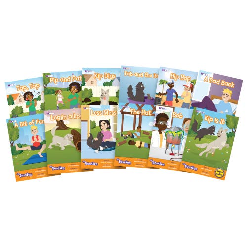 Beanstalk Books The Beanies Hilo Diversity Decodables Phase 2 Set in Multicolored  product