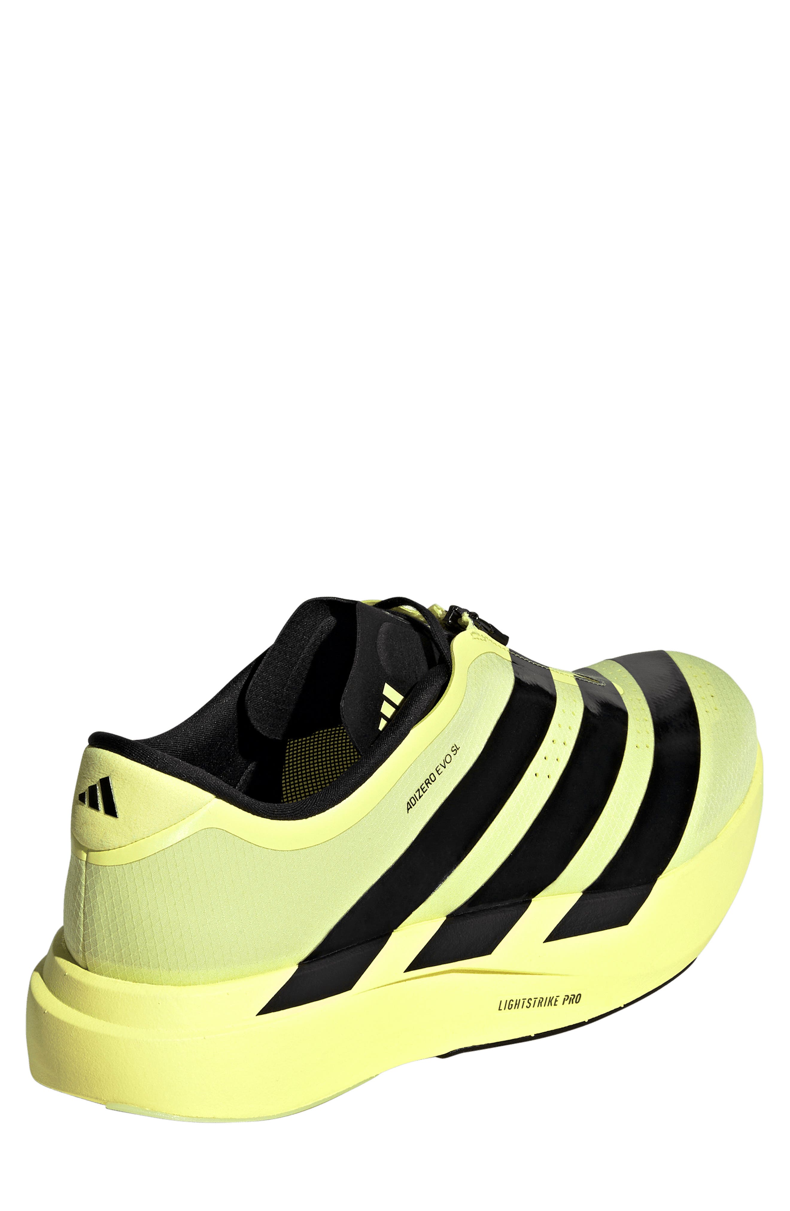 Adizero Evo SL Zip Running Shoe, Alternate, color, FROLEM/CBL