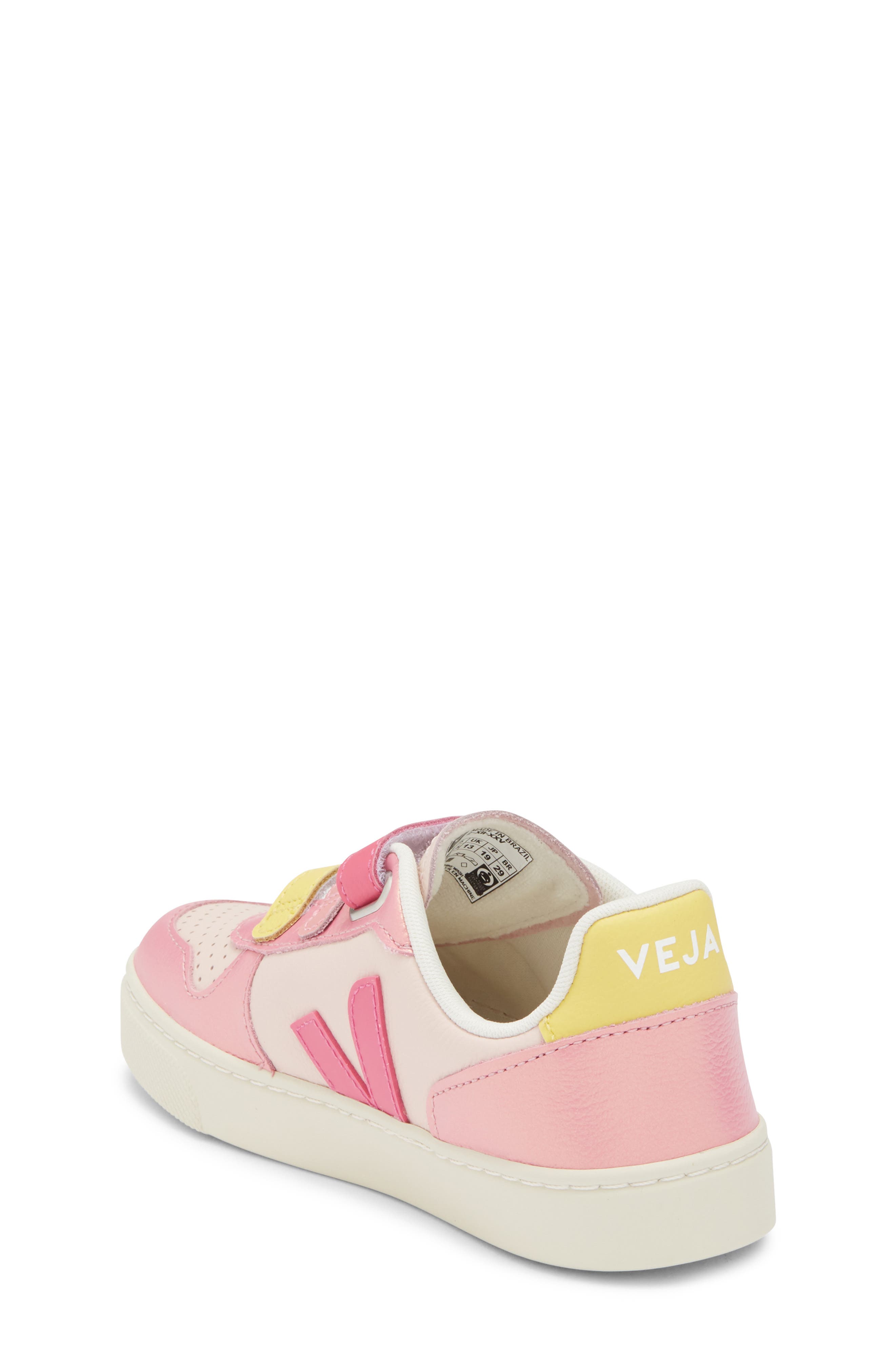Veja Kids' V-10 Sneaker, Alternate, color, Petale Mia Glimmer