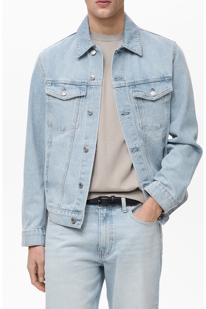 Denim Jacket, Main, color, LIGHT BLUE
