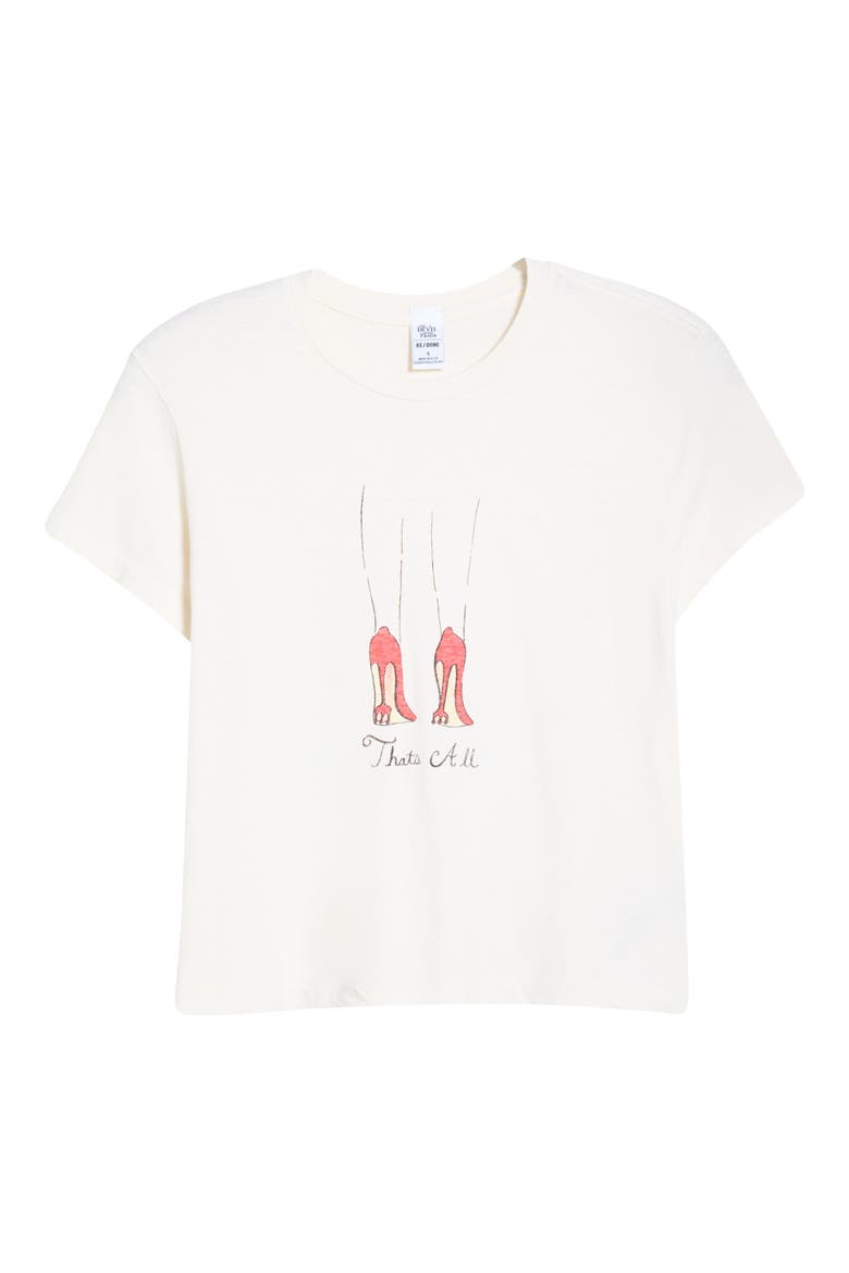 1950s That's All Graphic Cotton T-Shirt, Alternate, color, VINTAGEWHITE