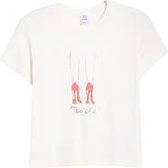 Re/Done 1950s That's All Graphic Cotton T-Shirt