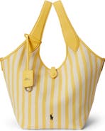 Polo Ralph Lauren Play Stripe Canvas Tote
