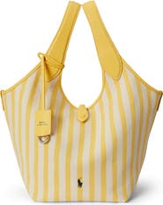 Polo Ralph Lauren Play Stripe Canvas Tote