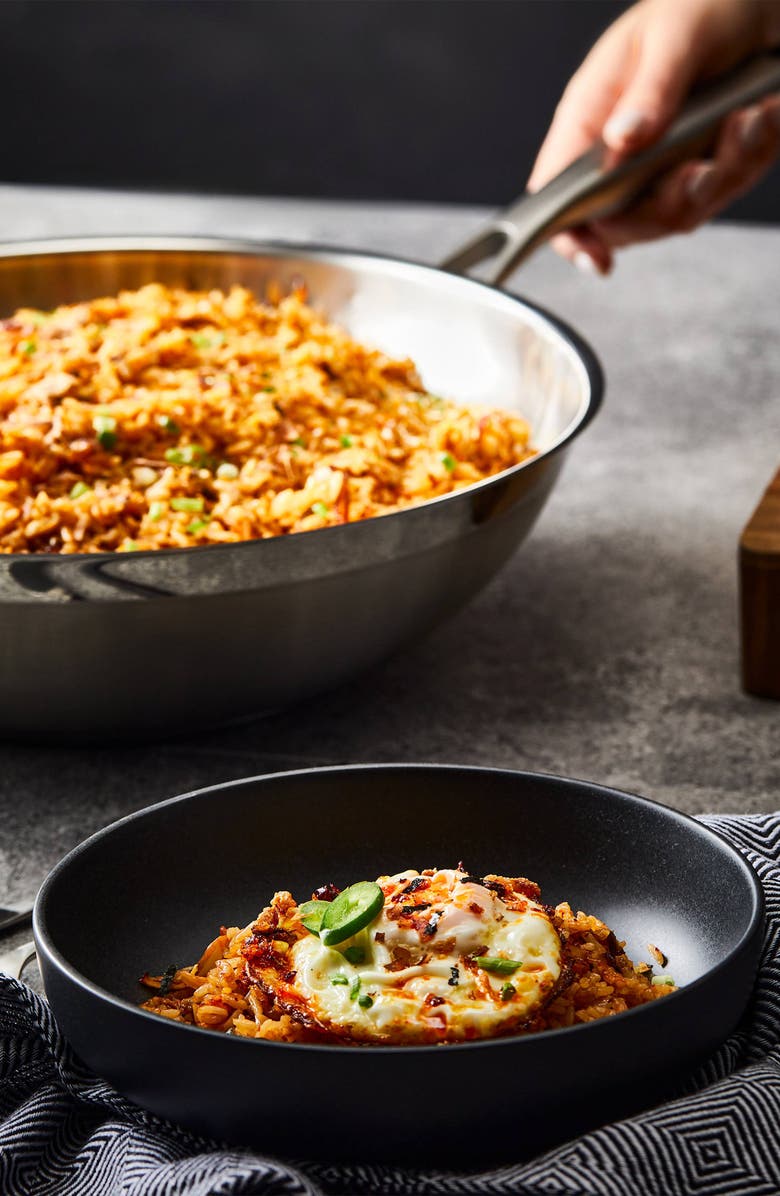 Cuisine::pro<sup>®</sup> iD3<sup>®</sup> SS 5.3 Qt. Wok, Alternate, color, Silver