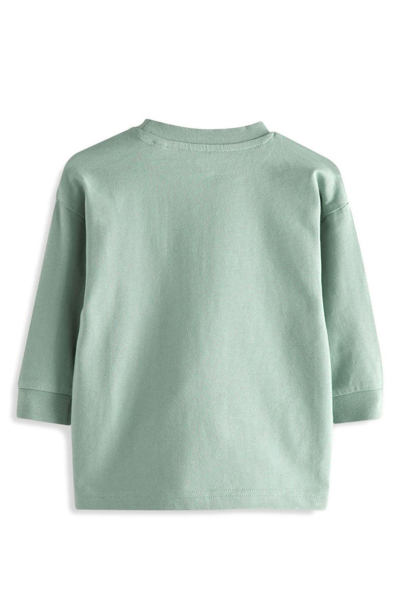 NEXT Kids' Farm Animal Appliqué Long Sleeve Cotton T-Shirt, Alternate, color, 