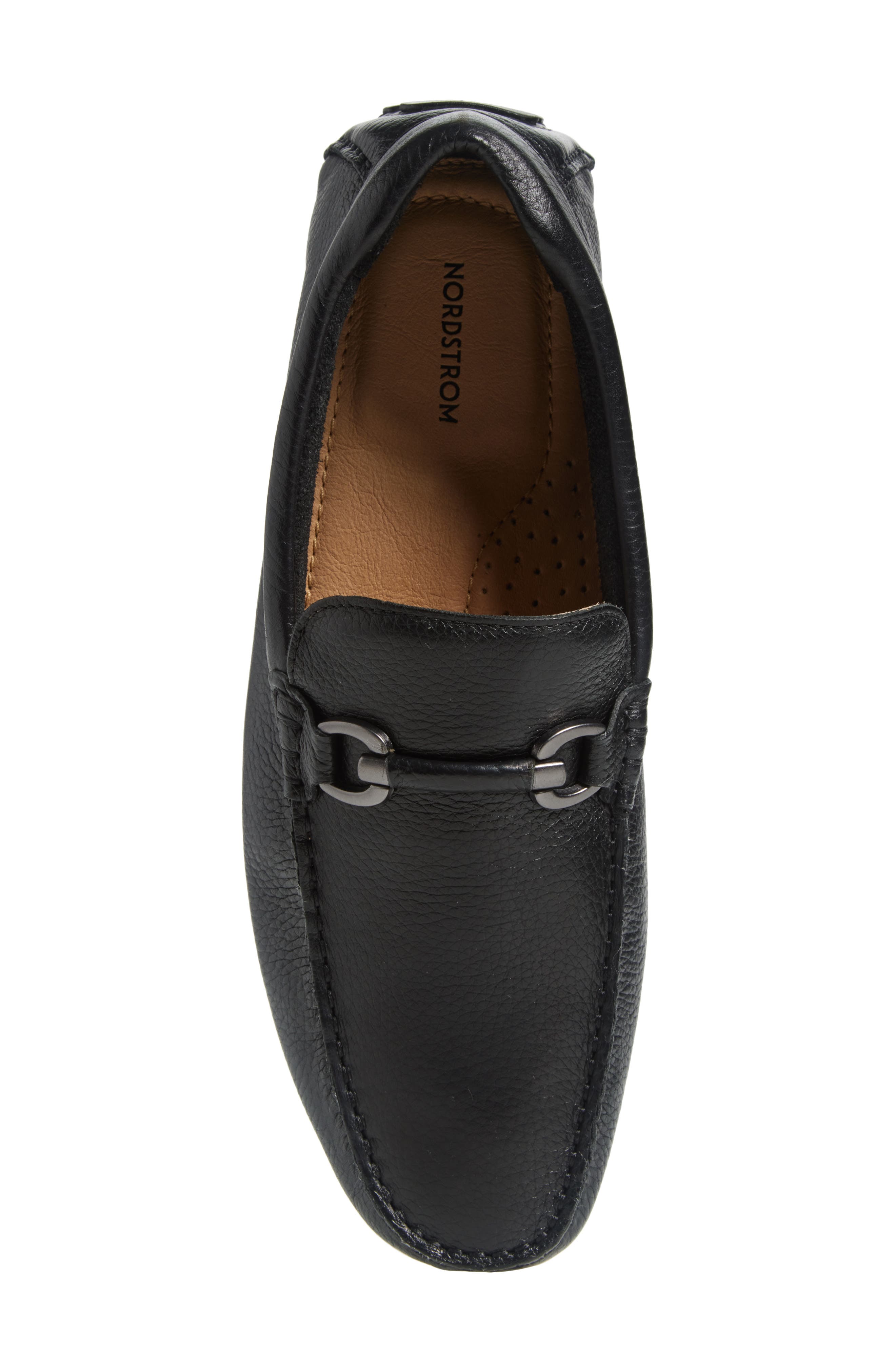 Nordstrom Collin Bit Driving Loafer, Alternate, color, Black