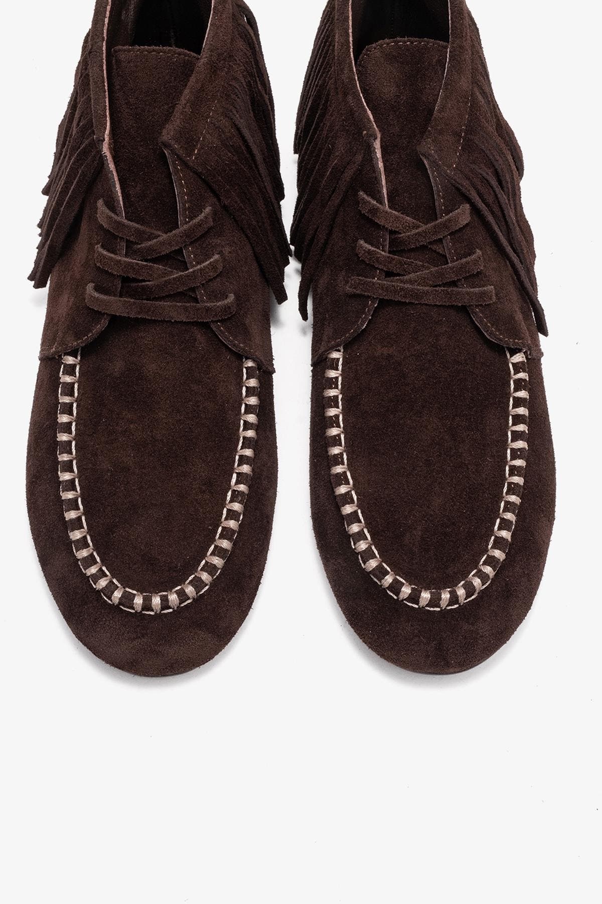 Forever & Always Shoes Raux Leather Ankle Boot, Alternate, color, Brown Suede Leather