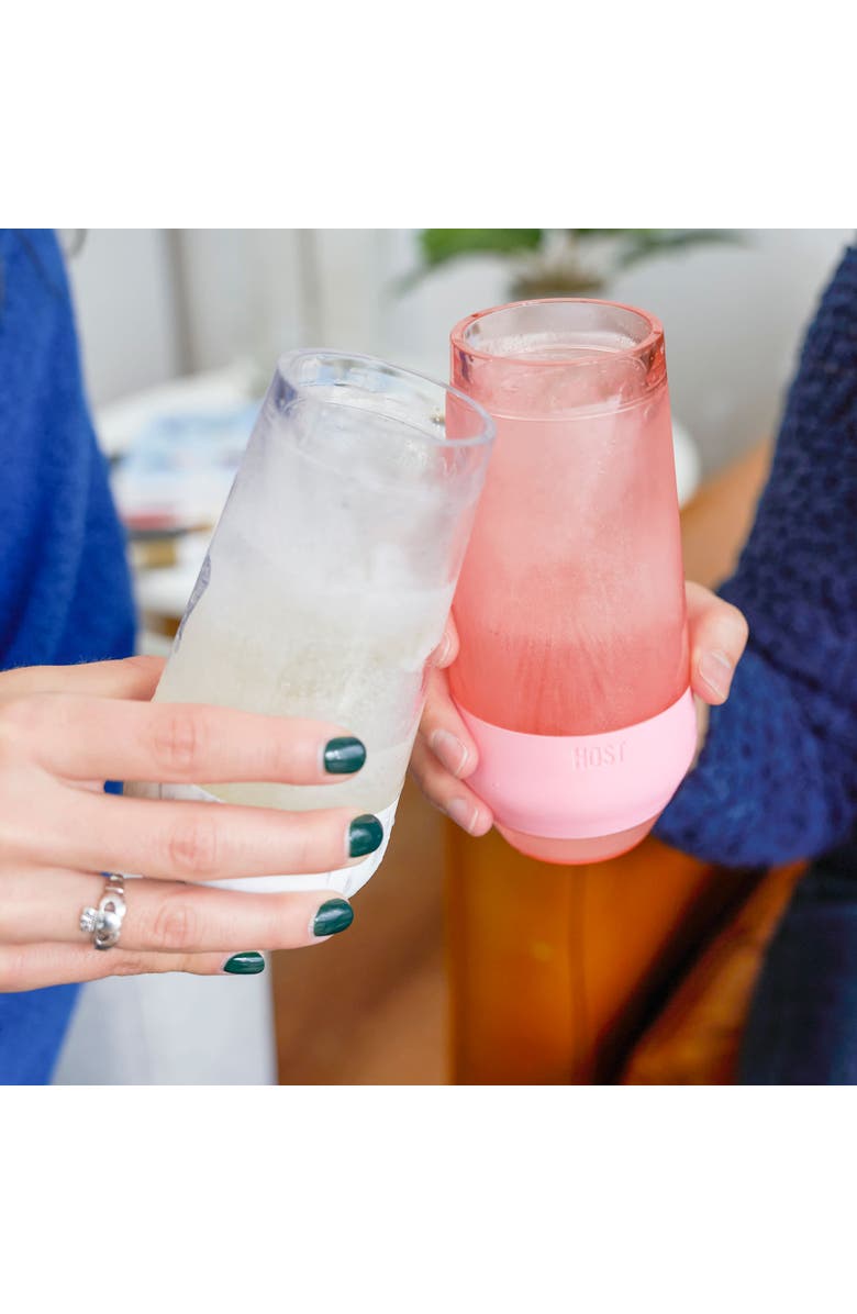 HOST Champagne FREEZE Cooling Cup Set of 2, Alternate, color, Marble