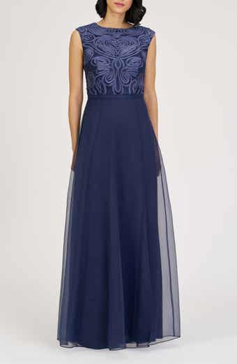 JS Collections Keira Soutache Lace Bodice Gown