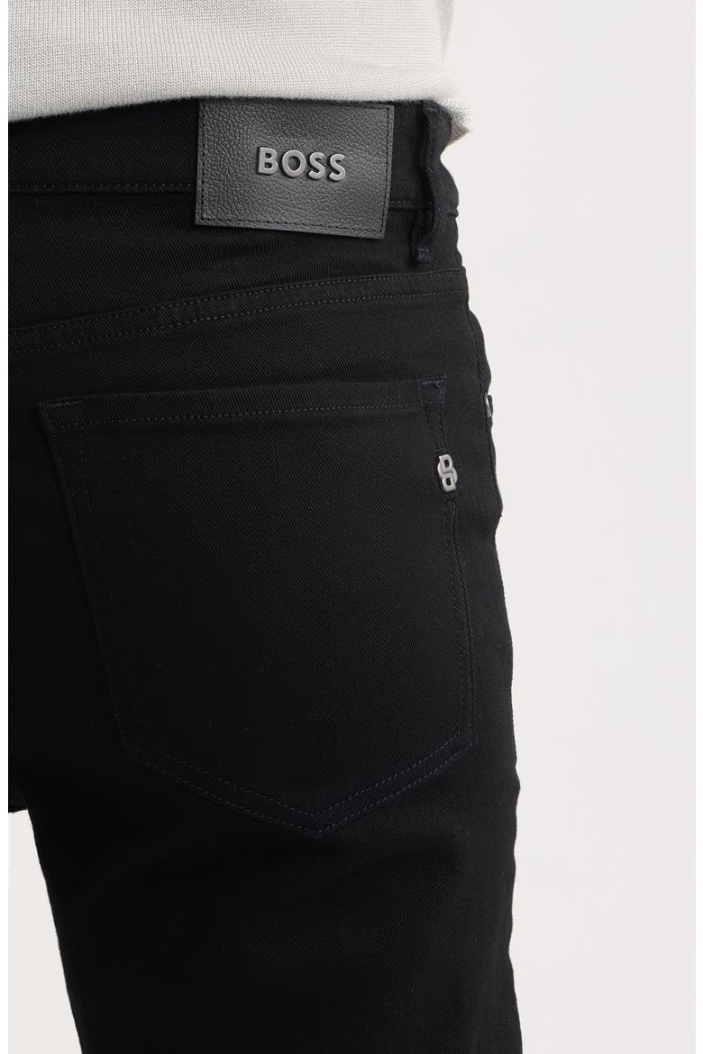 Ogden Straight Leg Jeans, Alternate, color, BLACK