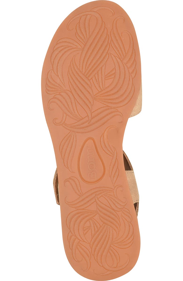 Børn Cabanas Platform Sandal, Alternate, color, Taupe Suede