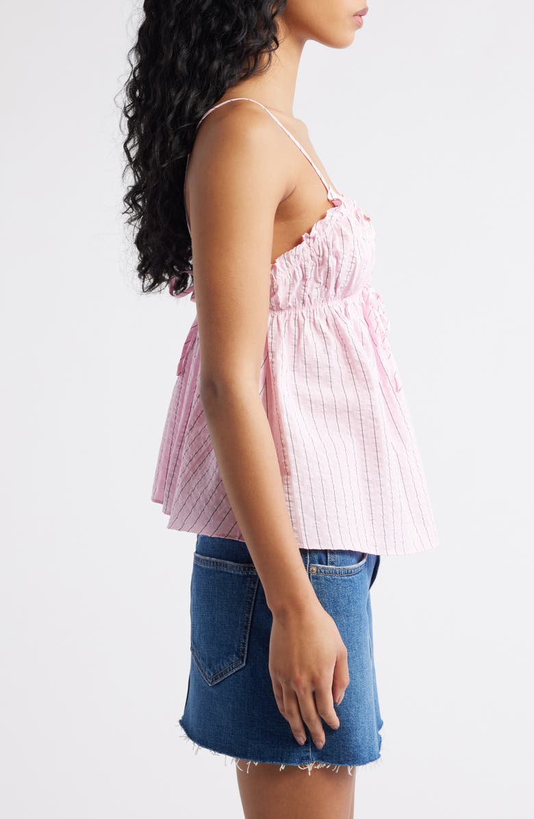 Princess Polly Abigayle Stripe Camisole, Alternate, color, Pink Stripe