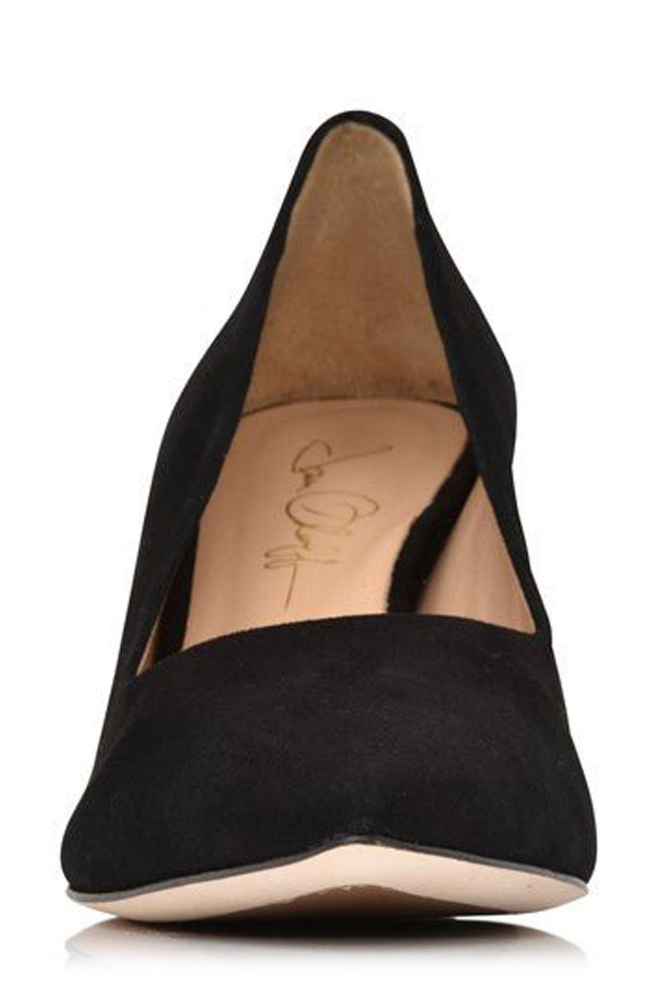 Joan Oloff Riley Pointed Toe Pump, Alternate, color, 