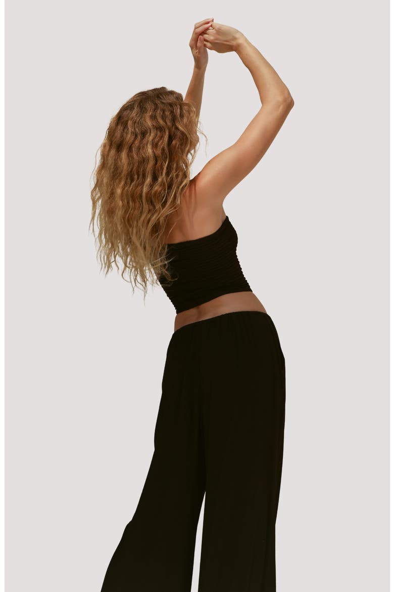 Koda Wide Leg Cover-Up Pants, Alternate, color, STONE