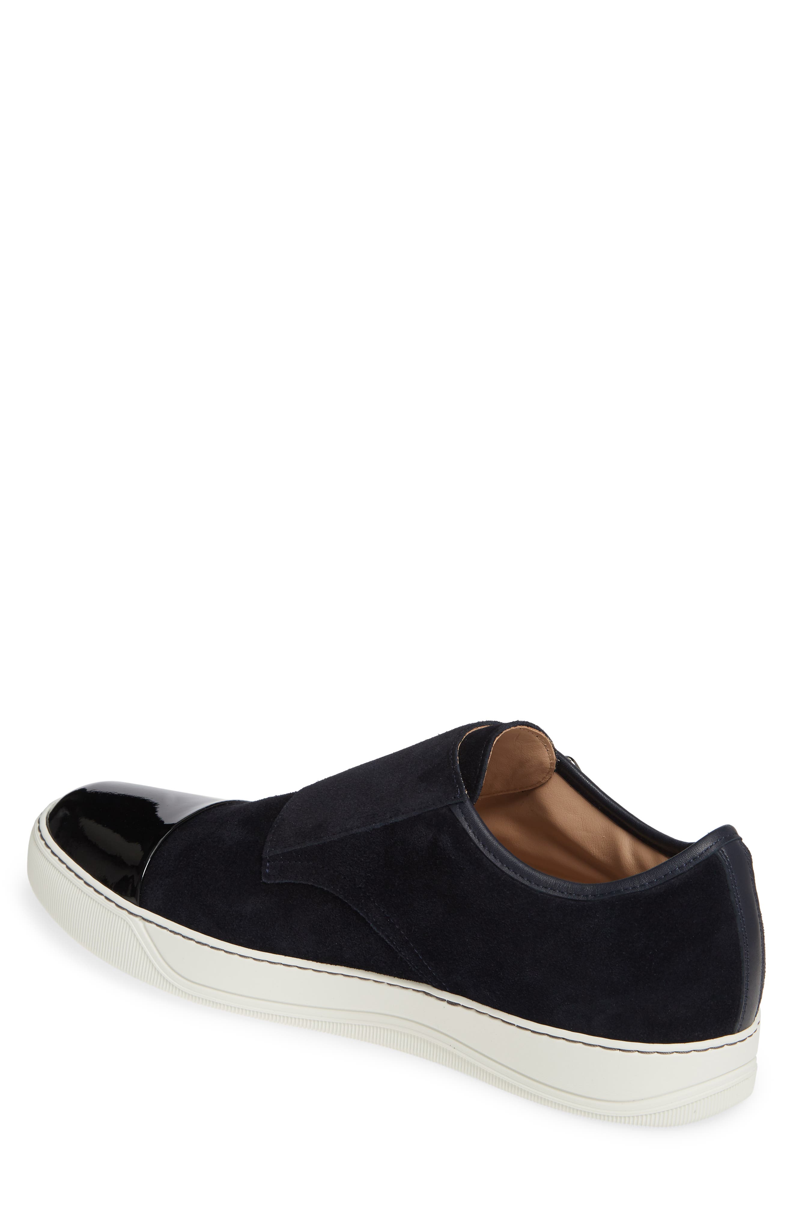 Lanvin Monk Strap Sneaker, Alternate, color, 