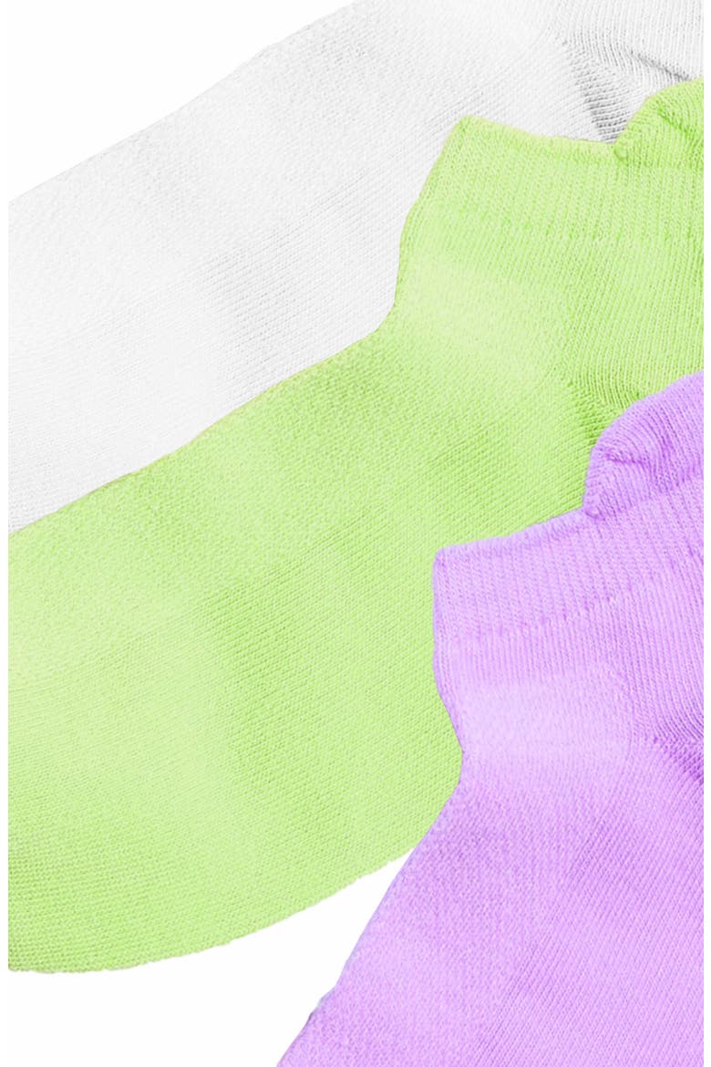 3-Pack Lightweight Training Socks, Alternate, color, WHITE/ MAUVE/ MINT