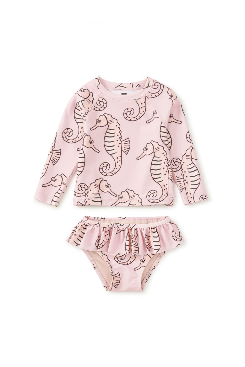 Rash Guard Baby Swim Set, Main, color, Caballito de Mar