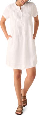 Faherty Gemina Linen Dress