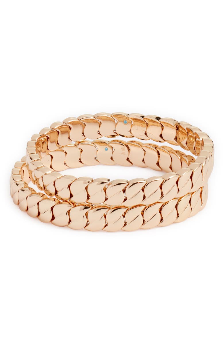 ROXANNE ASSOULIN Curbed Set of 2 Bracelets, Main, color, 