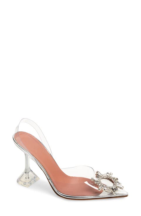 Begum Glass Slingback Pump (Women)