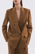 MANGO Double Breasted Blazer
