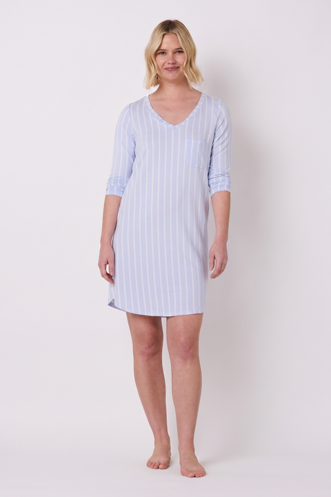 Pima Knit Sleep Shirt