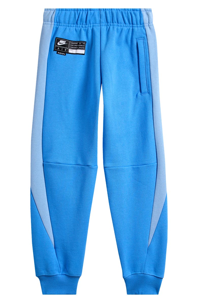 Nike Kids' Air Fleece Joggers, Alternate, color, University Blue/ Blue/ White