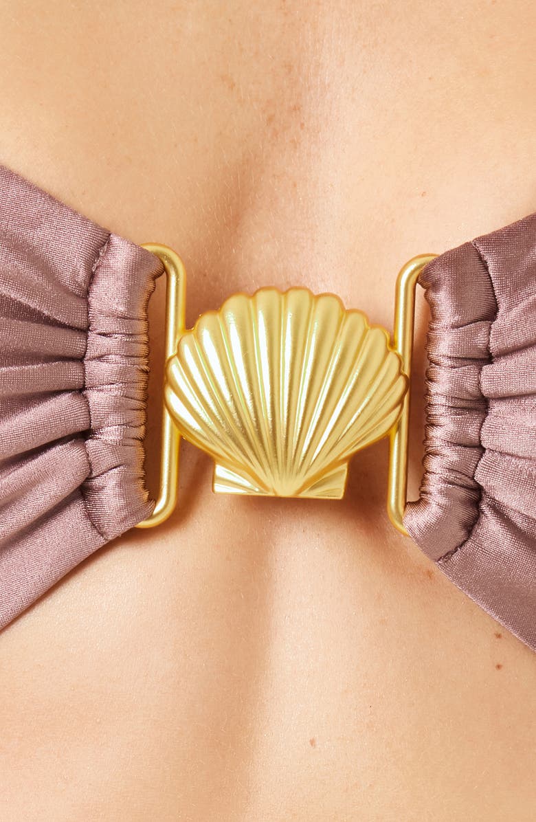 LSPACE Seas the Day Cutout One-Piece Swimsuit, Alternate, color, 