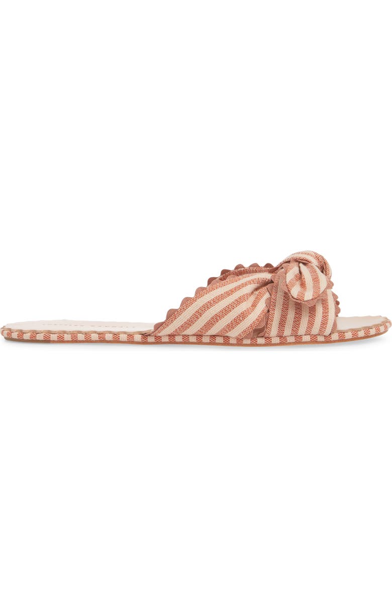 Loeffler Randall Shirley Bow Slide Sandal, Alternate, color,