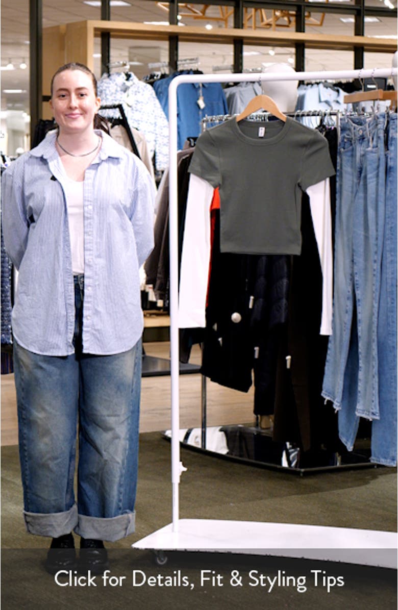 Layered Look Long Sleeve T-Shirt, sales video thumbnail