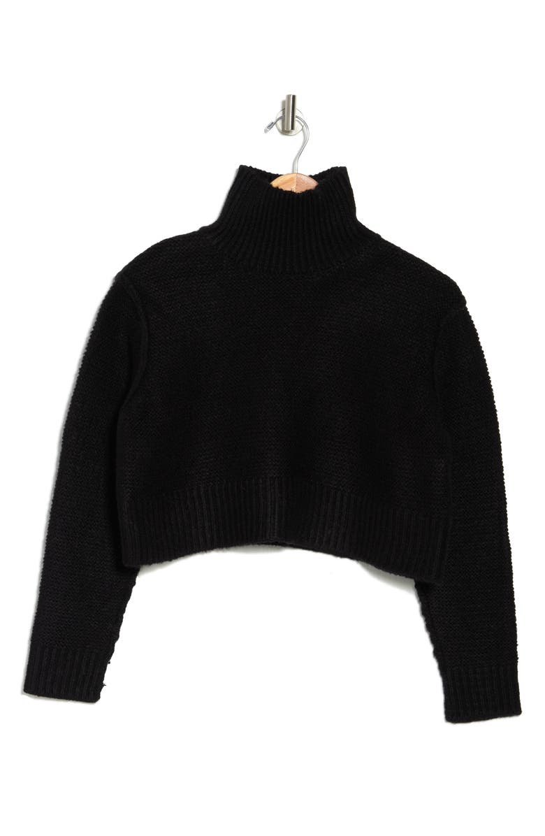 Elodie Mockneck Crop Sweater, Alternate, color,