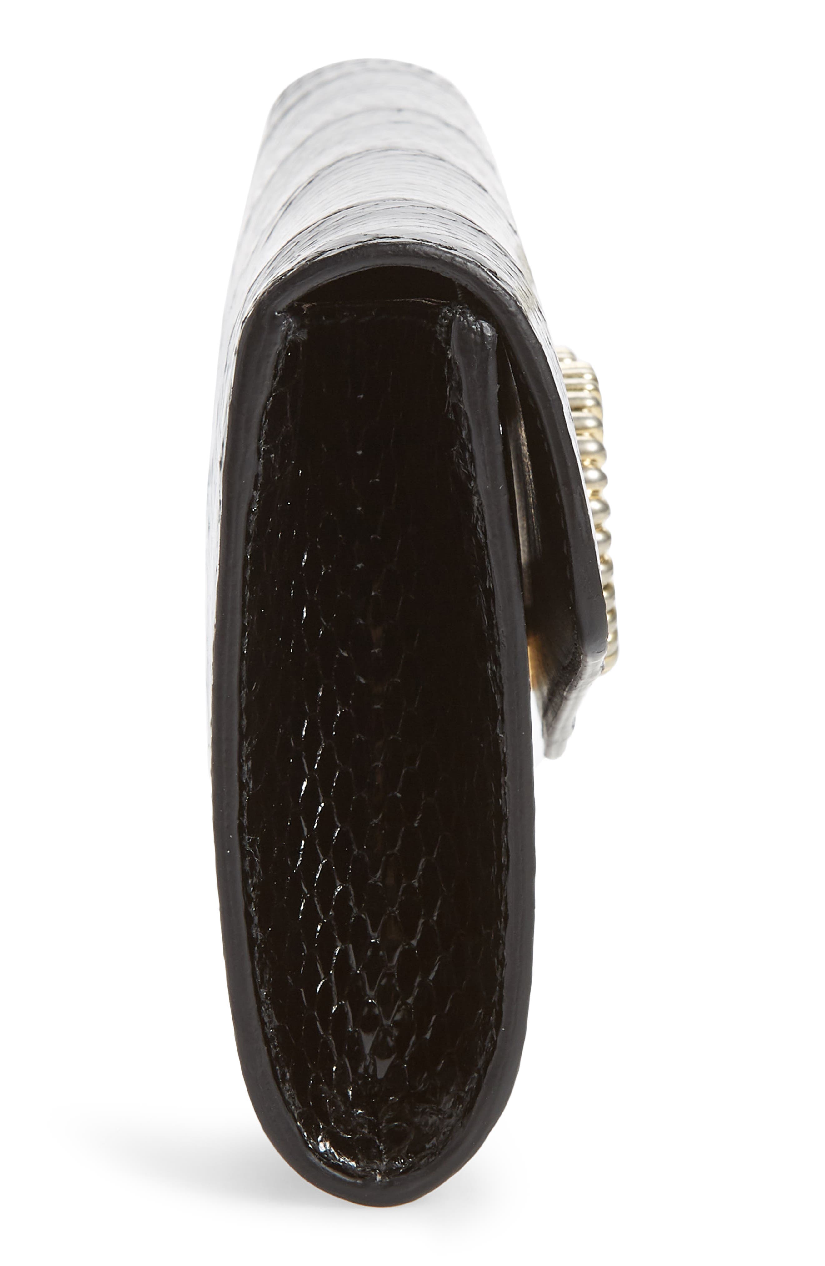 Gucci Genuine Snakeskin Evening Clutch, Alternate, color, 