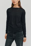 Kathryn McCarron Marguerite Paper Thin Cashmere Sweater