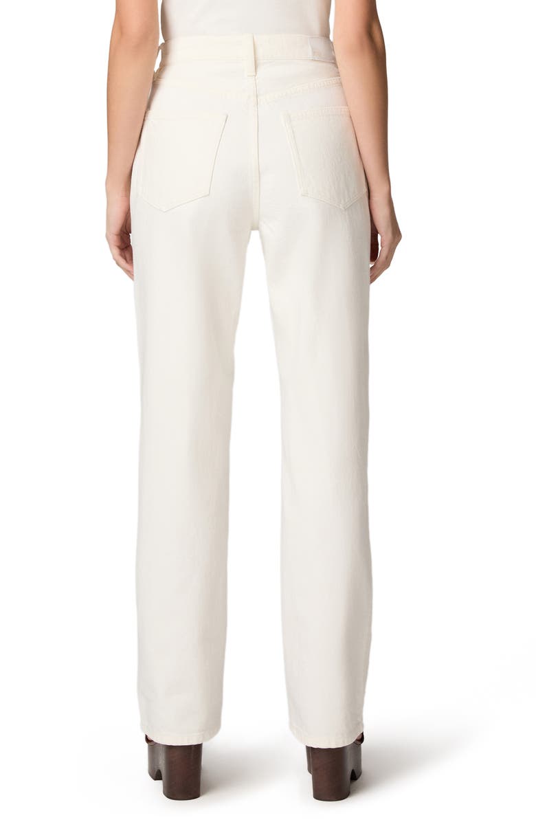 PAIGE Sawyer Embroidered Straight Leg Jeans, Alternate, color, Tonal Ecru Embroidered