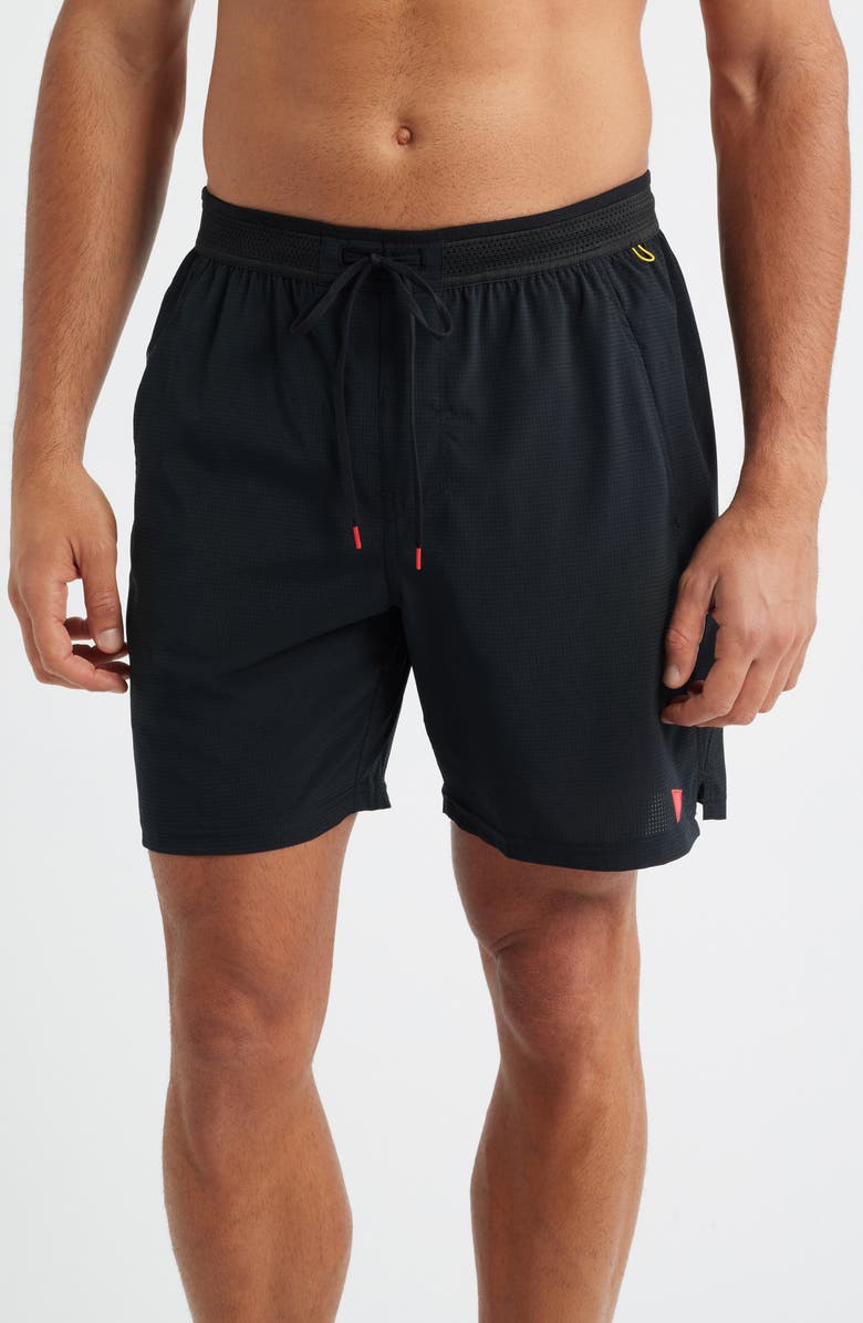 Florence Airtex Shorts, Main, color, Black