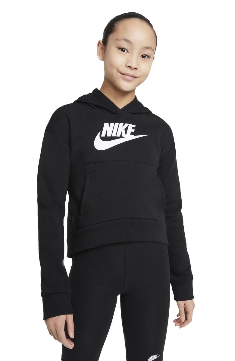 Nike Sportswear Kids' Club Fleece Hoodie, Alternate, color, 