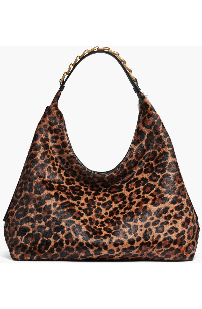 Donna Karan New York Belmore Leopard Small Shoulder, Alternate, color,
